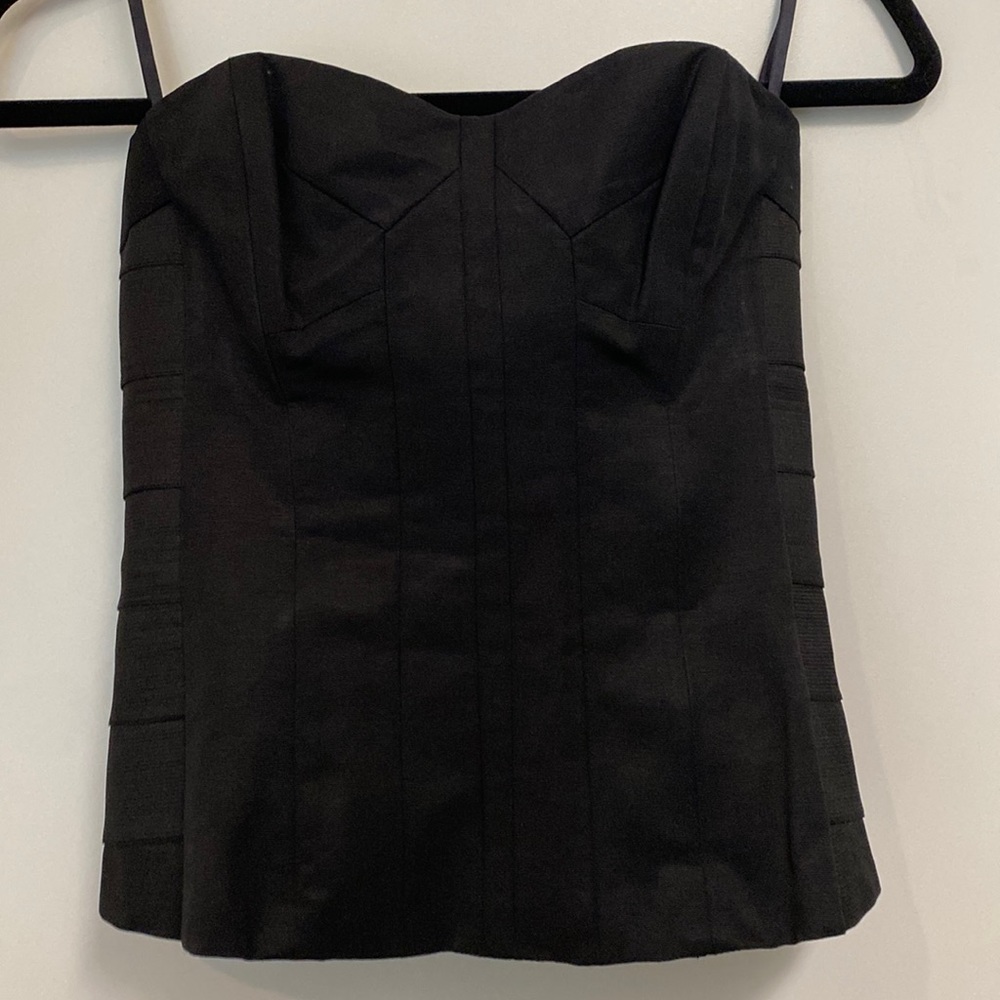 French connection bustier size 6 NWT